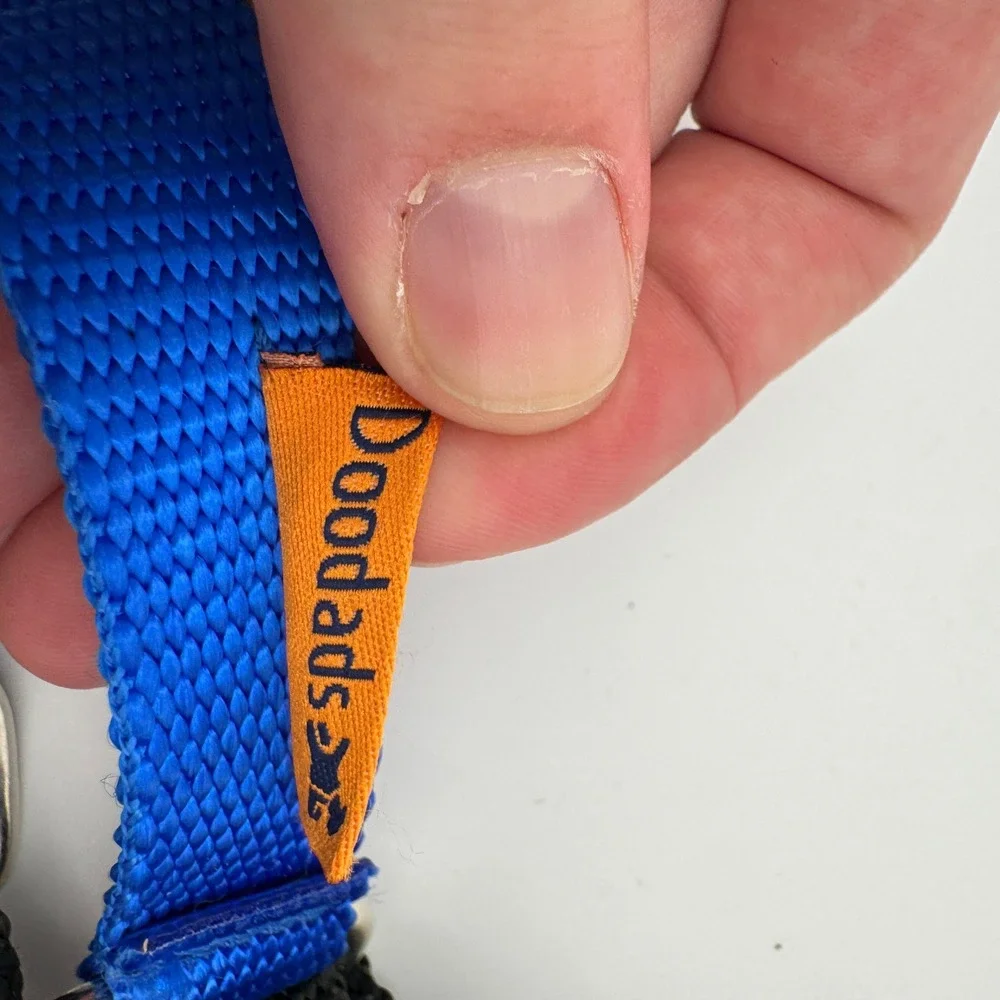 Wonder Walker No-Pull Dog‎ Harness Blue Black Size Medium Reflective Adjustable